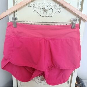 Gorgeous Sping Lulu Speed Up Salmon Pink Shorts